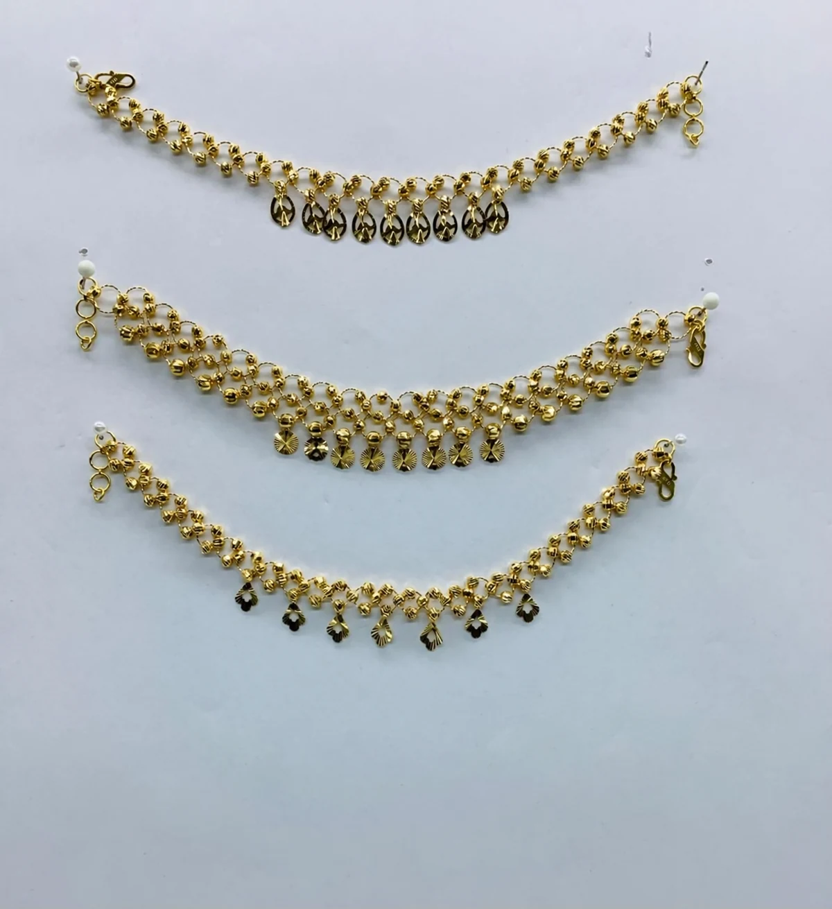 CNC-crafted gold chains