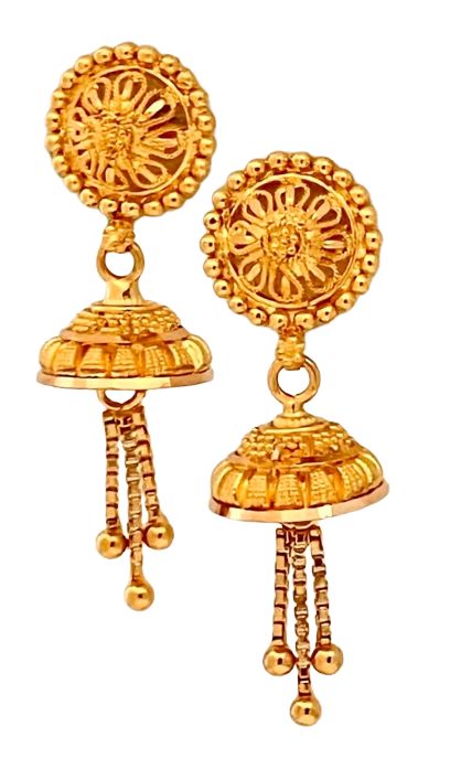 Contemporary Mixed-Metal Earrings