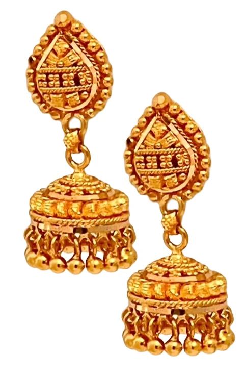 Contemporary Mixed-Metal Earrings