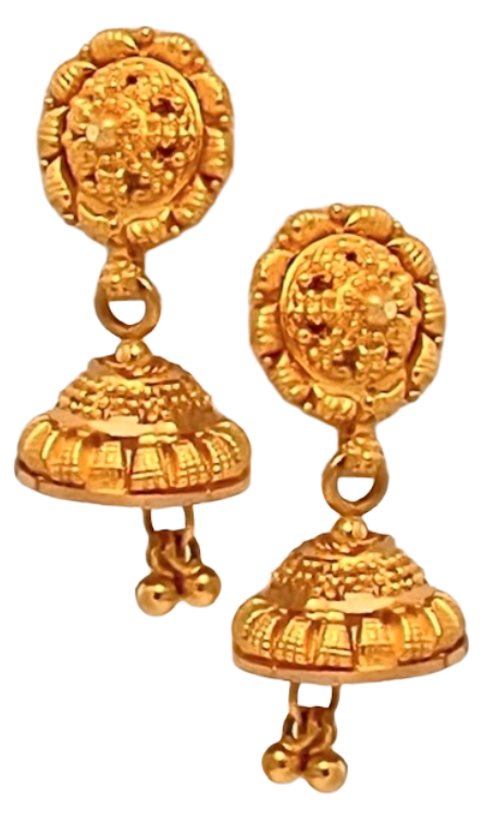 Contemporary Mixed-Metal Earrings