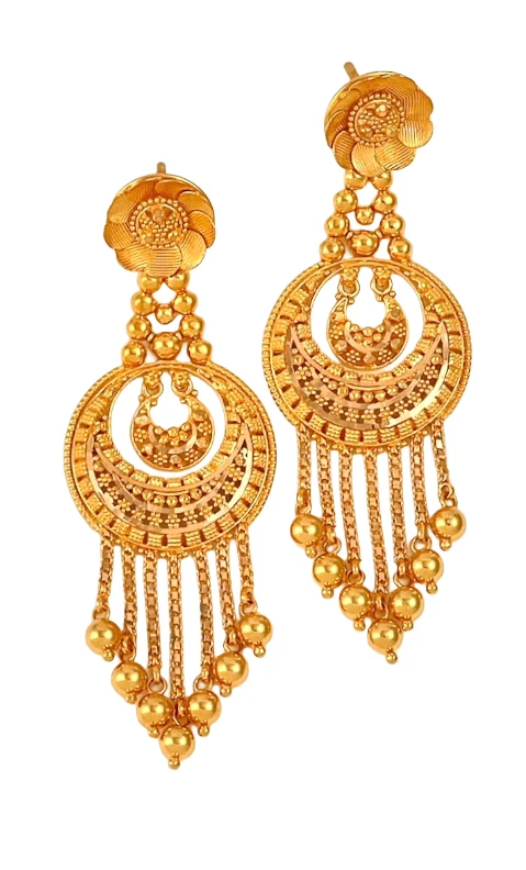 Contemporary Mixed-Metal Earrings