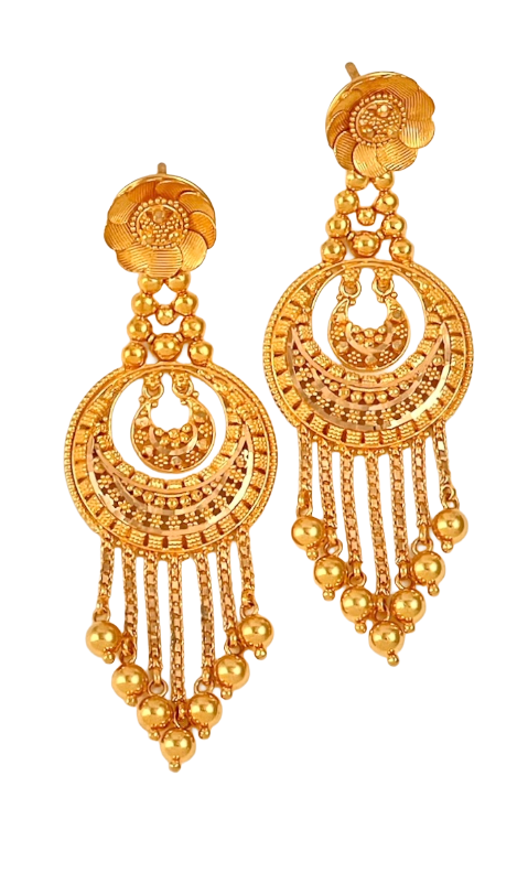 Contemporary Mixed-Metal Earrings