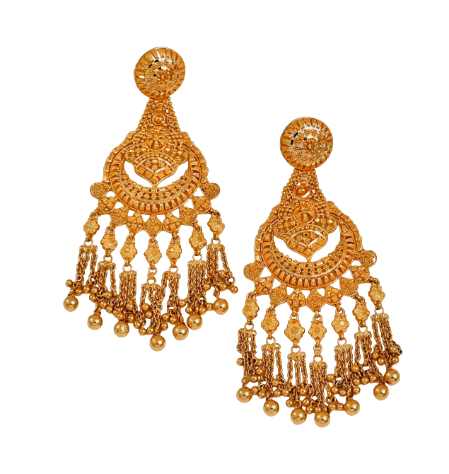 Contemporary Mixed-Metal Earrings