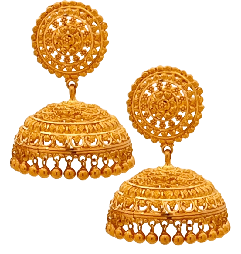 Contemporary Mixed-Metal Earrings