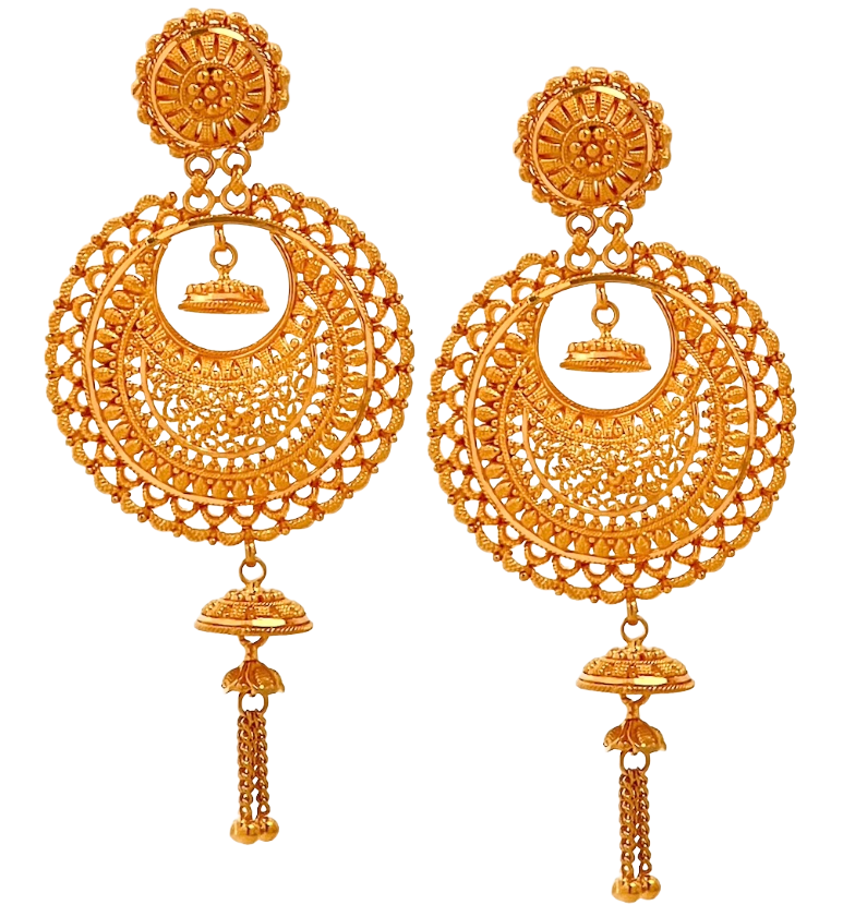 Contemporary Mixed-Metal Earrings