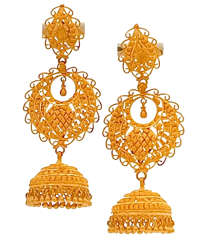Contemporary Mixed-Metal Earrings