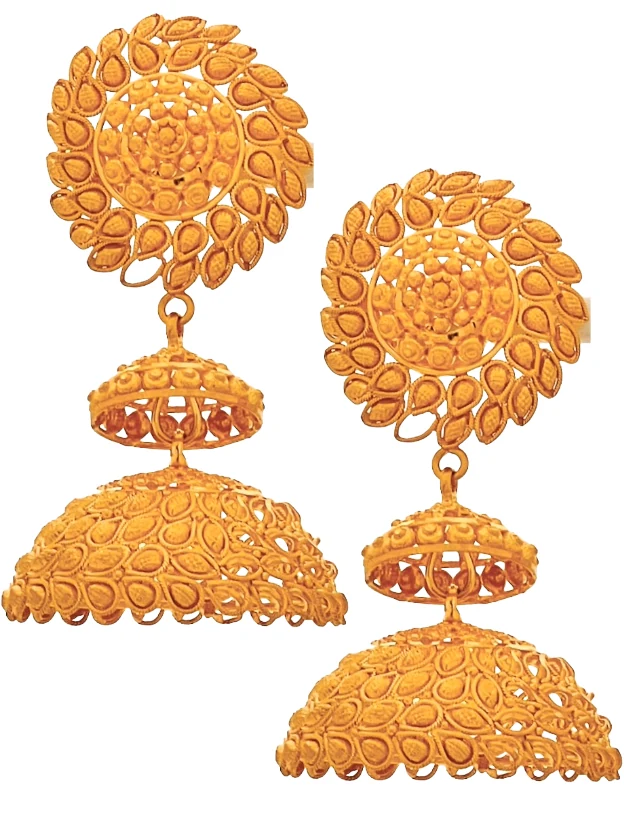 Contemporary Mixed-Metal Earrings