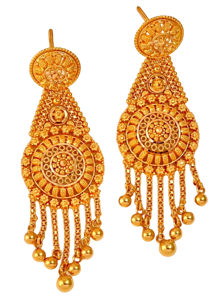Contemporary Mixed-Metal Earrings