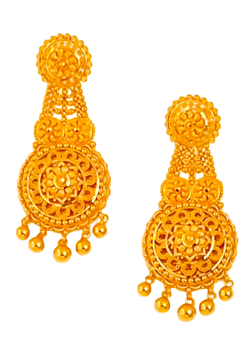Contemporary Mixed-Metal Earrings