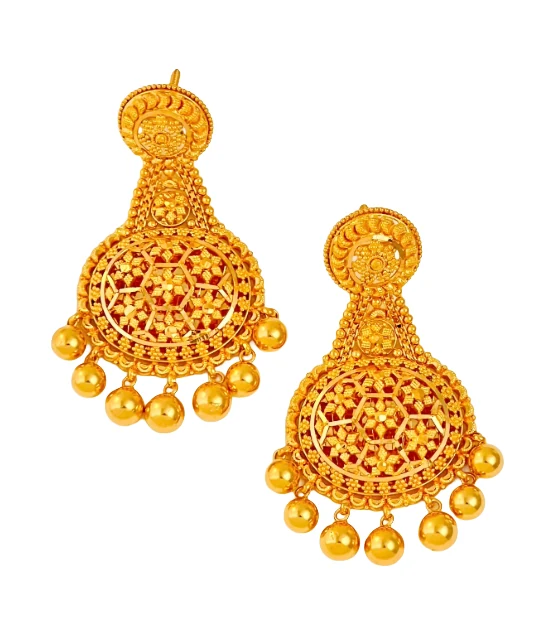 Contemporary Mixed-Metal Earrings