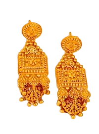 Contemporary Mixed-Metal Earrings