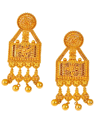 Contemporary Mixed-Metal Earrings