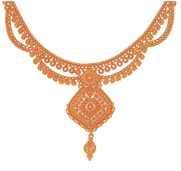 Elegant Filigree Chain Necklace