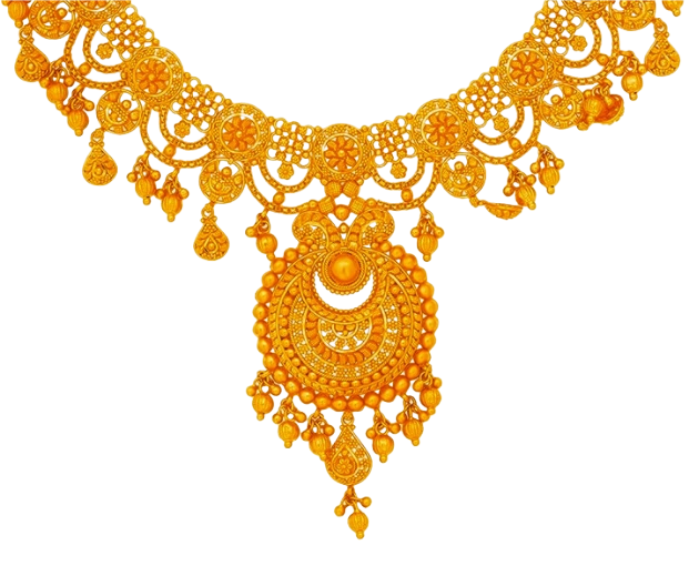 Delicate Gold Chain with Geometric Pendant