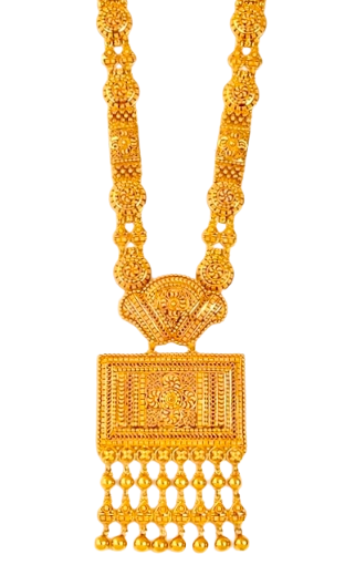 Baroque Pearl and Gold Statement